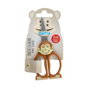 Stylex Motiv-Kinderschere 12 cm Tiere
