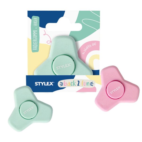 Stylex Radiergummi Fidget Spinner