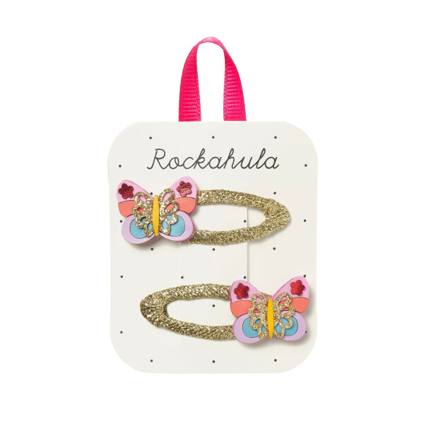Rockahula Haarspangen 2 Stück Carnival Butterfly