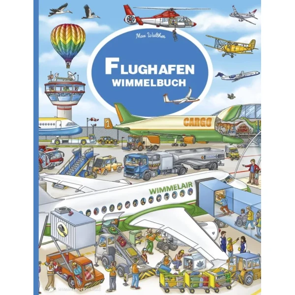 Max Walther - Flughafen Wimmelbuch