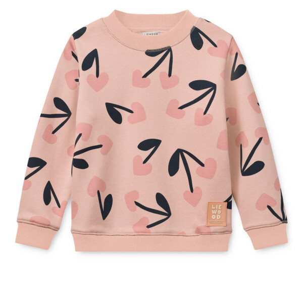 Liewood Sweatshirt Ridley Mega Cherry Heart