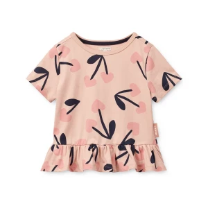 Liewood Kya Kurzarm-T-Shirt Mega Cherry Heart