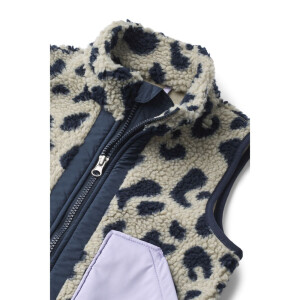 Liewood Noam Teddy Weste Mega Leo Mist