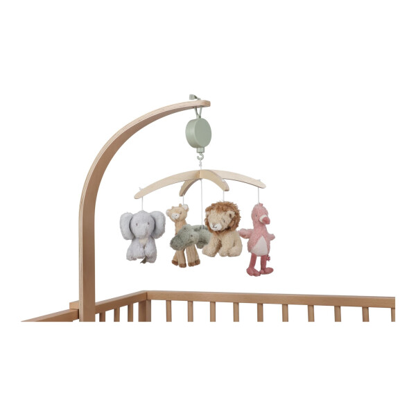 Little Dutch Musik-Mobile aus Holz Safari Friends