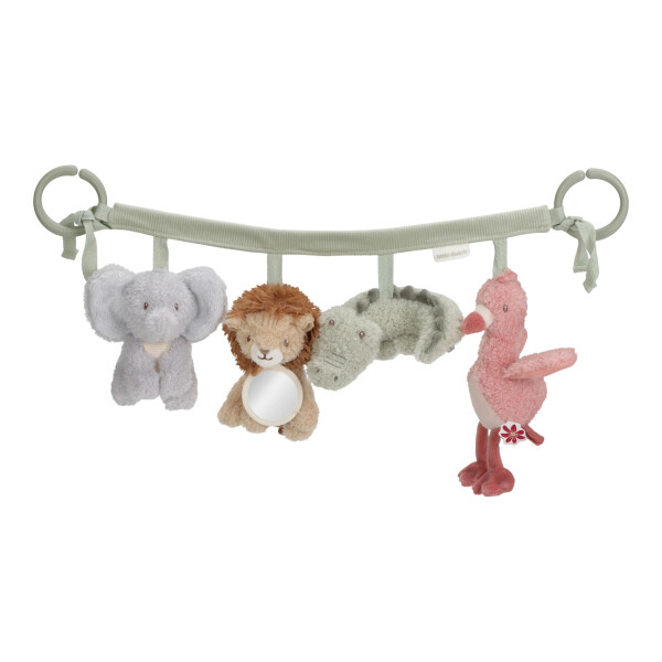 Little Dutch Kinderwagenkette Safari Friends