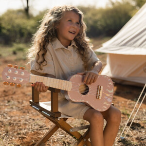 Little Dutch Holzgitarre Safari Friends