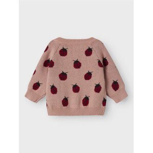 Lil Atelier Strickjacke Marienkäfer