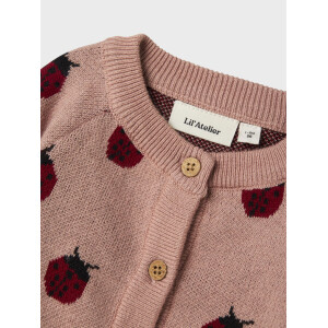 Lil Atelier Strickjacke Marienkäfer