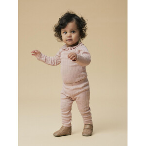 Lil Atelier Langarmbody Rüschenkragen