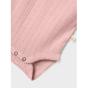 Lil Atelier Langarmbody Rüschenkragen