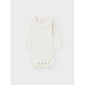 Lil Atelier Langarmbody Rüschenkragen