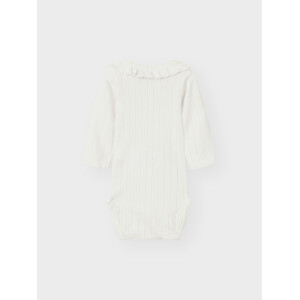 Lil Atelier Langarmbody Rüschenkragen