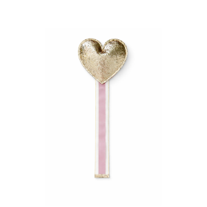 Billy loves Audrey Spangenhalter Herz Glitzer