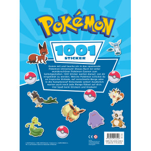 Panini Pokémon: 1001 Sticker