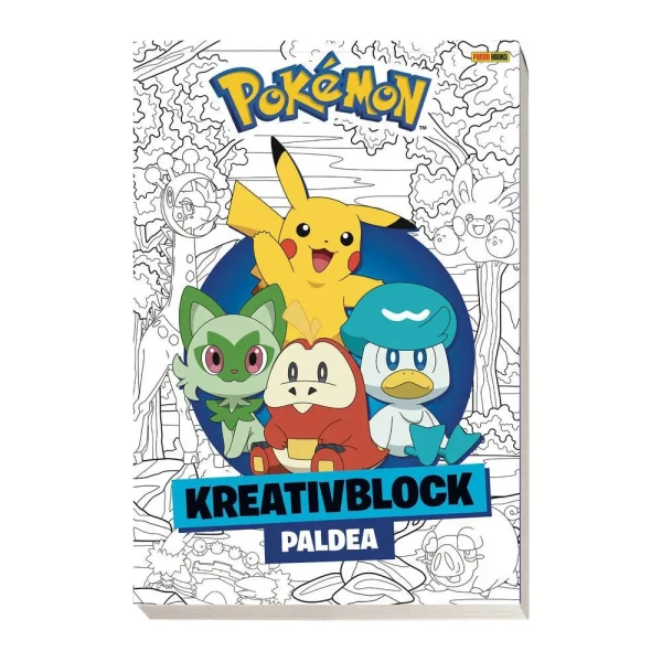 Panini Pokémon: Kreativblock Paldea - Malblock