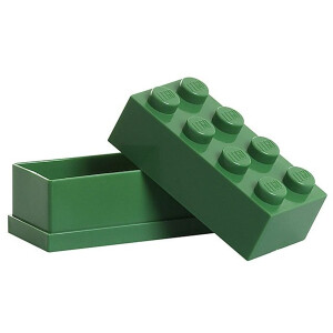 Room Copenhagen LEGO Mini Aufbewahrungsbox 4x2 grün