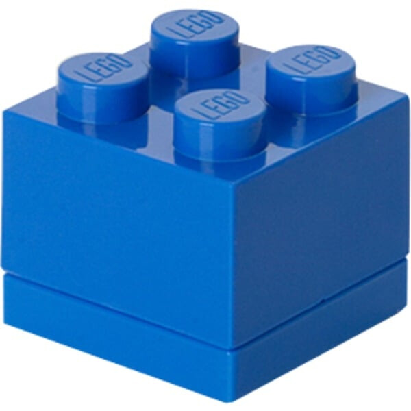 Room Copenhagen LEGO Mini Aufbewahrungsbox 2x2 blau