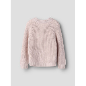 Lil Atelier Strickpullover mit Stickerei Love