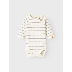 Lil Atelier Langarmbody Streifen