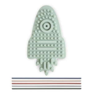 Mushie Sensorikspielzeug Rocket