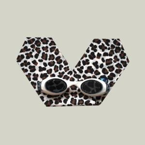 Waterplops Schwimmbrille Plops Leopard