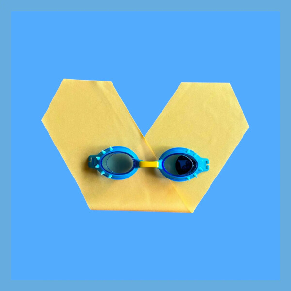 Waterplops Schwimmbrille BabyPlops Solide Yellow