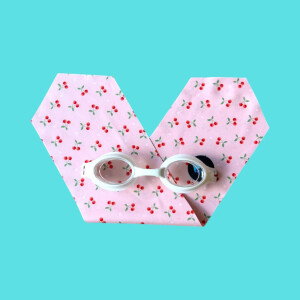 Waterplops Schwimmbrille BabyPlops Cherries