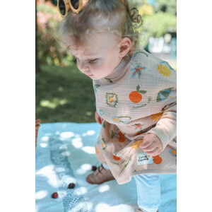 Little Casimir Lätzchen Boo Waterproof Breeze Sunshine Gardens