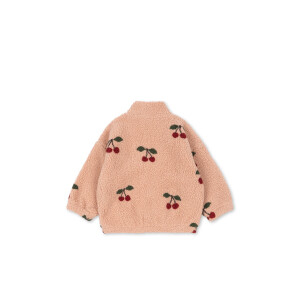 Konges Sløjd Teddyfleecejacke Jody Ma Grande Cerise