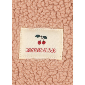 Konges Sløjd Teddyfleecejacke Jody Ma Grande Cerise