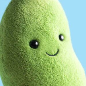 Jellycat London Amuseables Soyella Edamame Bean
