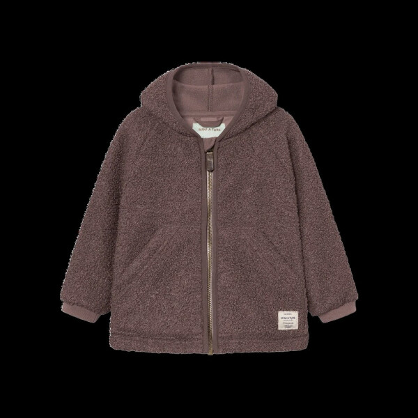 MiniATure Teddyfleecejacke mit Zipfelkapuze Matliff
