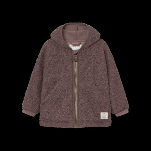 MiniATure Teddyfleecejacke mit Zipfelkapuze Matliff