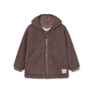 MiniATure Teddyfleecejacke mit Zipfelkapuze Matliff