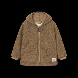 MiniATure Teddyfleecejacke mit Zipfelkapuze Matliff