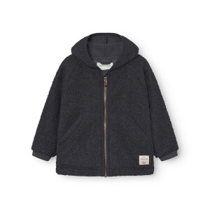 MiniATure Teddyfleecejacke mit Zipfelkapuze Matliff