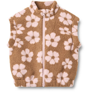 Wheat Fleece Weste Selina