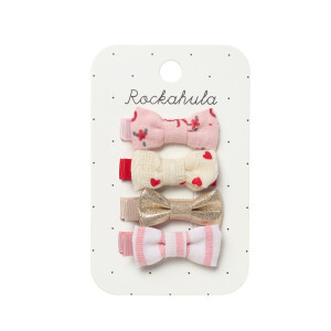 Rockahula Haarclips 4 Stück Cutesy Mini Bow