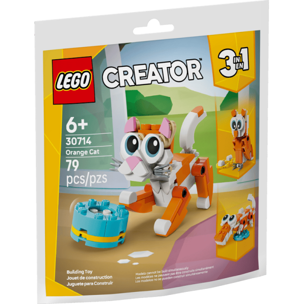 LEGO Creator Orange Katze 3-in-1 30714