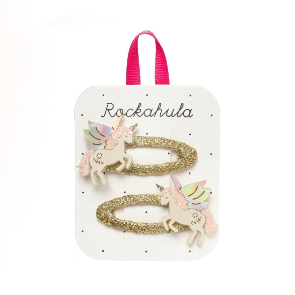 Rockahula Haarspangen 2 Stück Magical Unicorn