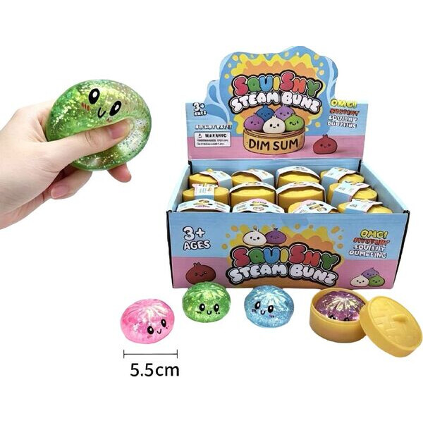 SquiShy SteamBunz Glitter Sugaring Dumplings