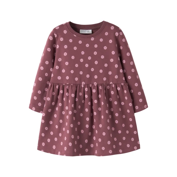 Name it Sweatkleid Blumen