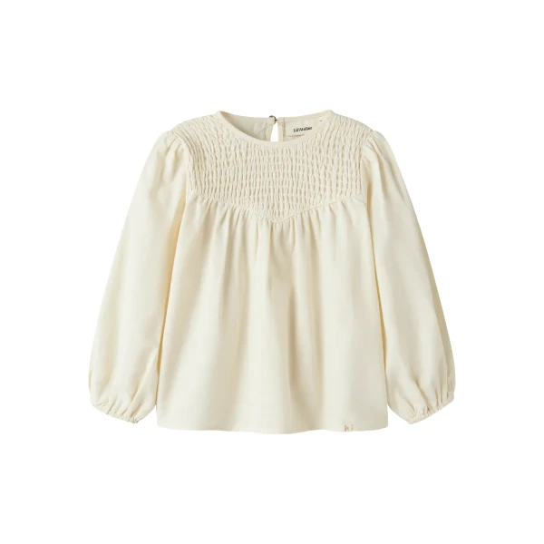 Lil Atelier Gesmokte Bluse