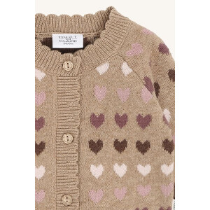 Hust & Claire Strickjacke Cardigan Call Hearts