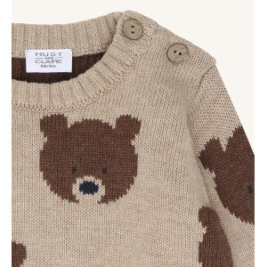 Hust & Claire Strickpullover Pilou Bear