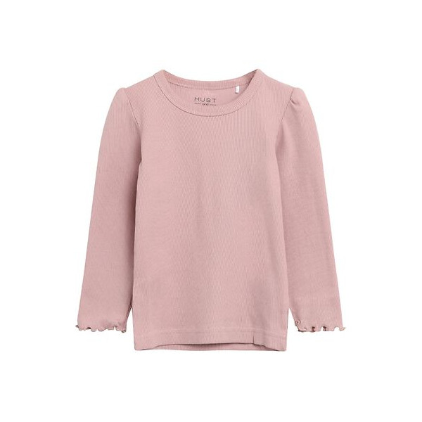Hust & Claire Longsleeve Andia Rib Dusty Rose