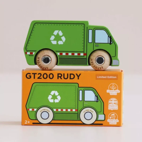Le Toy Van Holzauto GT200 Rudy Müllwagen