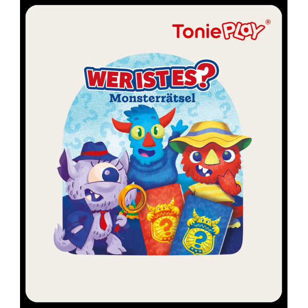 Tonies ToniePlay Game M Wer ist es? Monsterrätsel