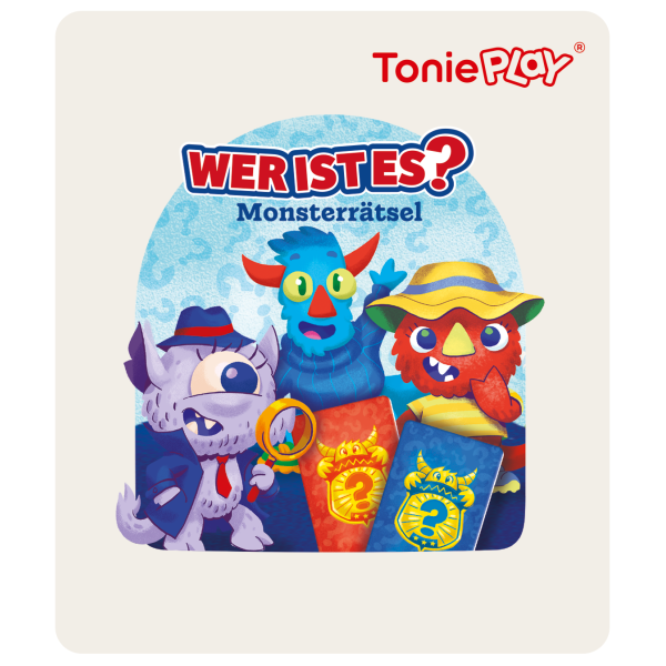 Tonies ToniePlay Game M Wer ist es? Monsterrätsel