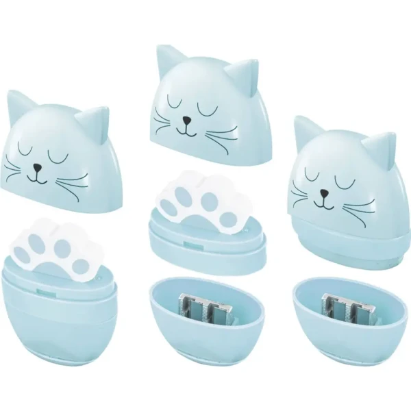 Stylex Dosenanspitzer mit Radierer Katze